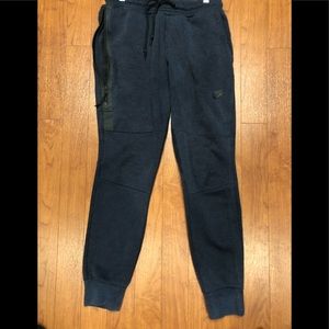 Nike Tech Fleece Navy Joggers Size S